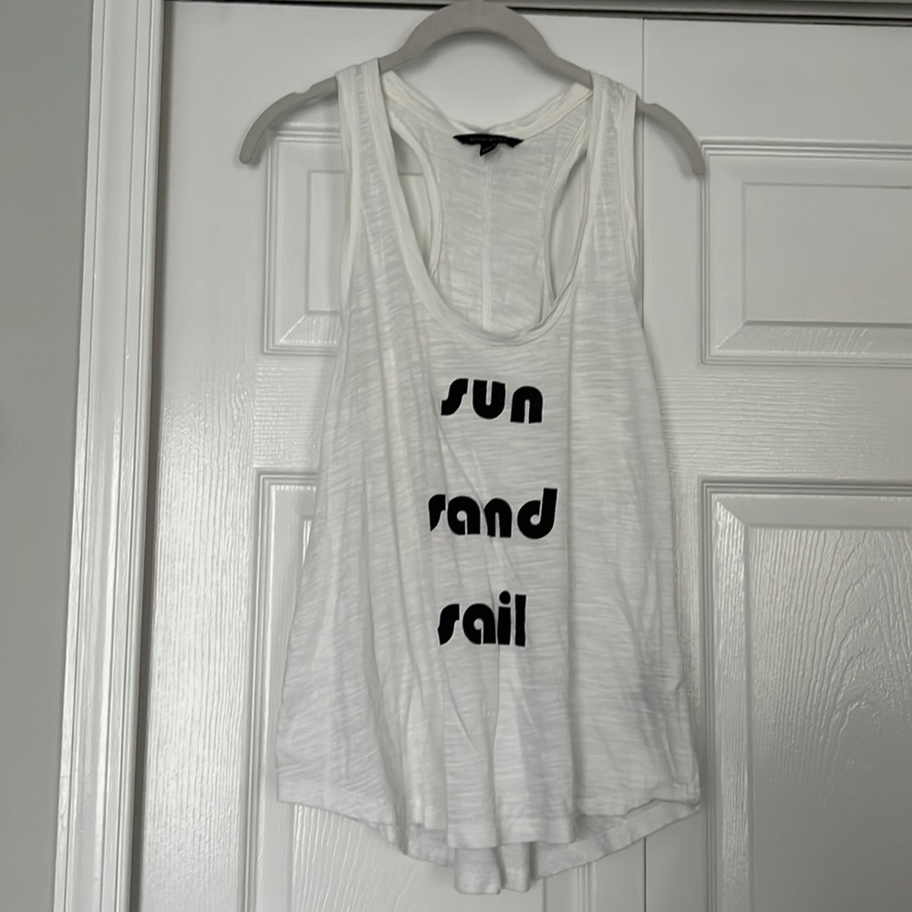 Banana Republic “Sun Sand Sail” Loose Fit Racerback Tank Size S